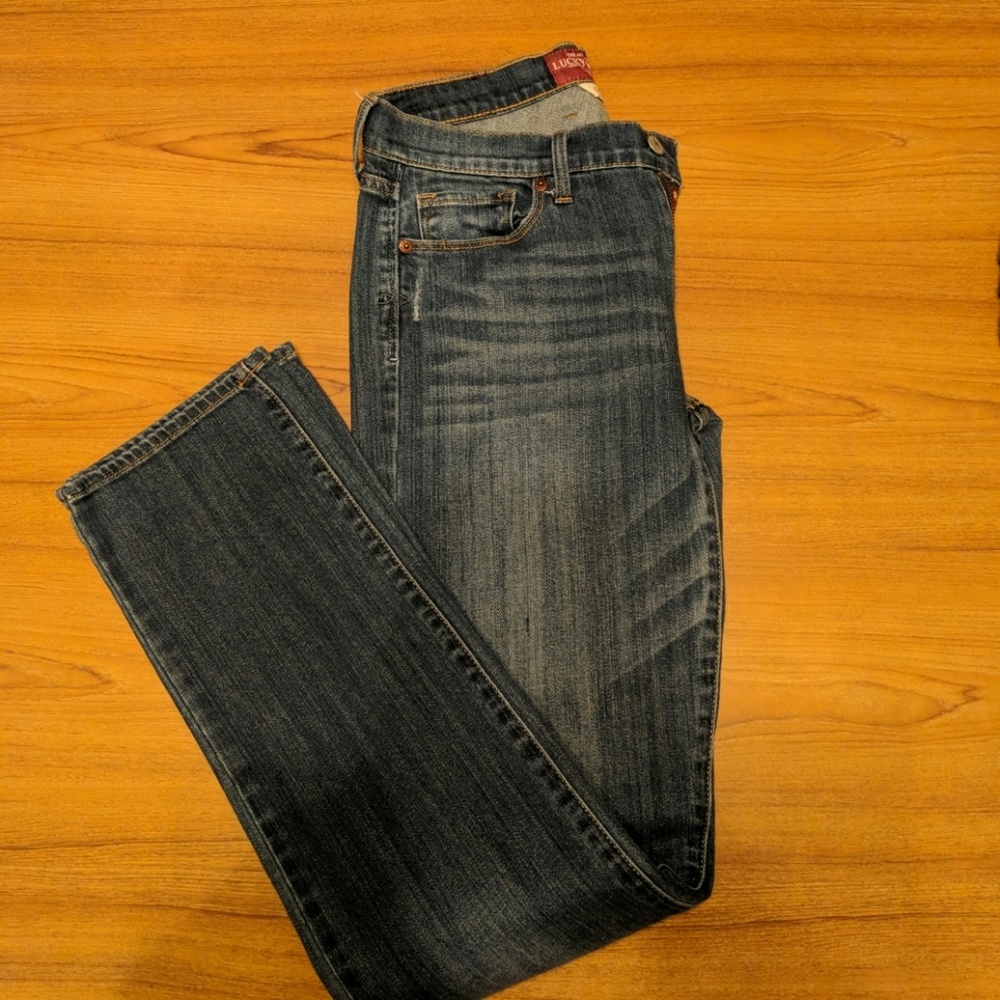 Lucky Brand Sofia Straight Jean Sz 6/28 Regular